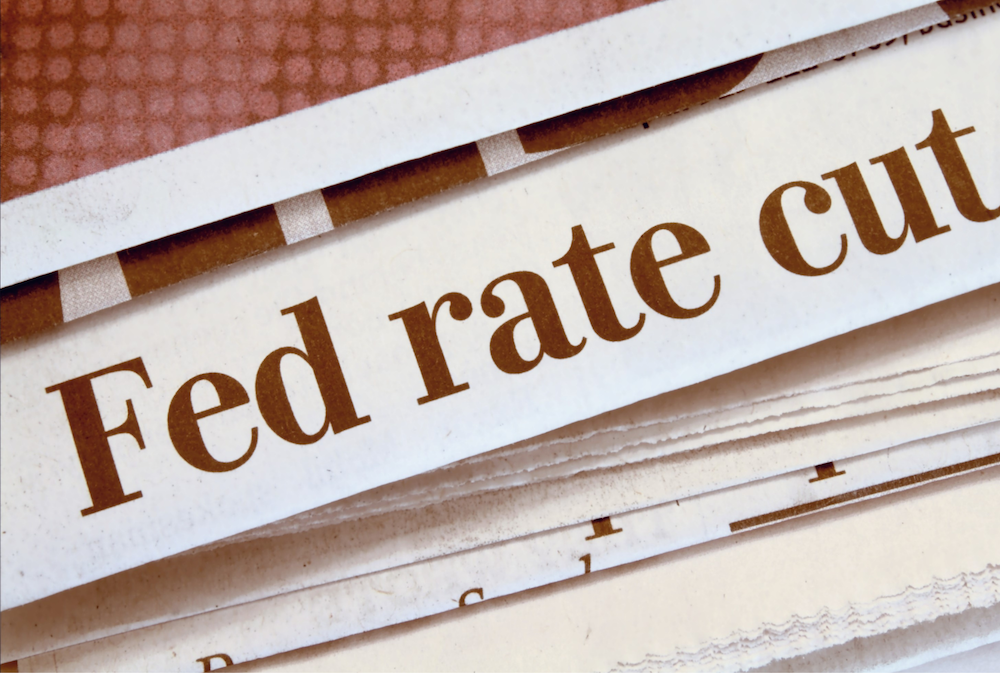 A clipping of Fed rate cut.