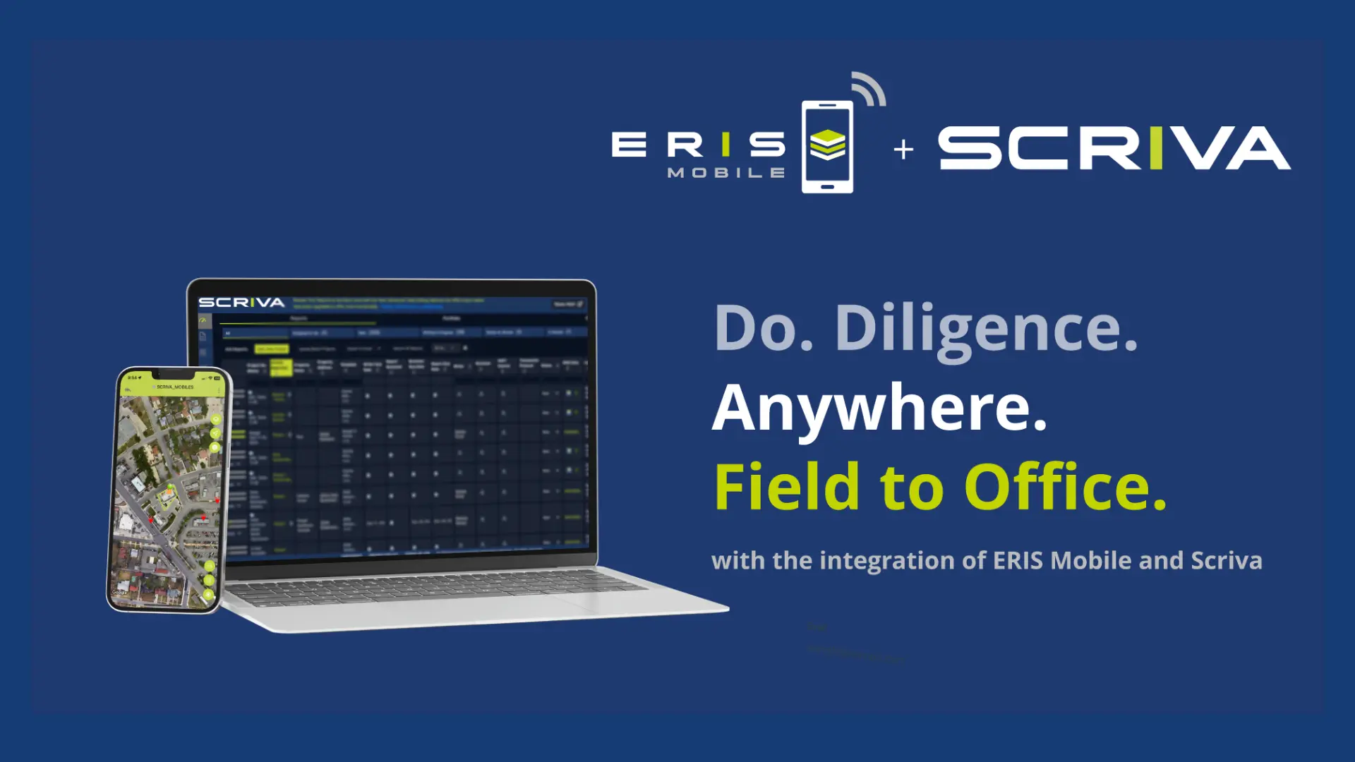 ERIS mobile and Scrivas.