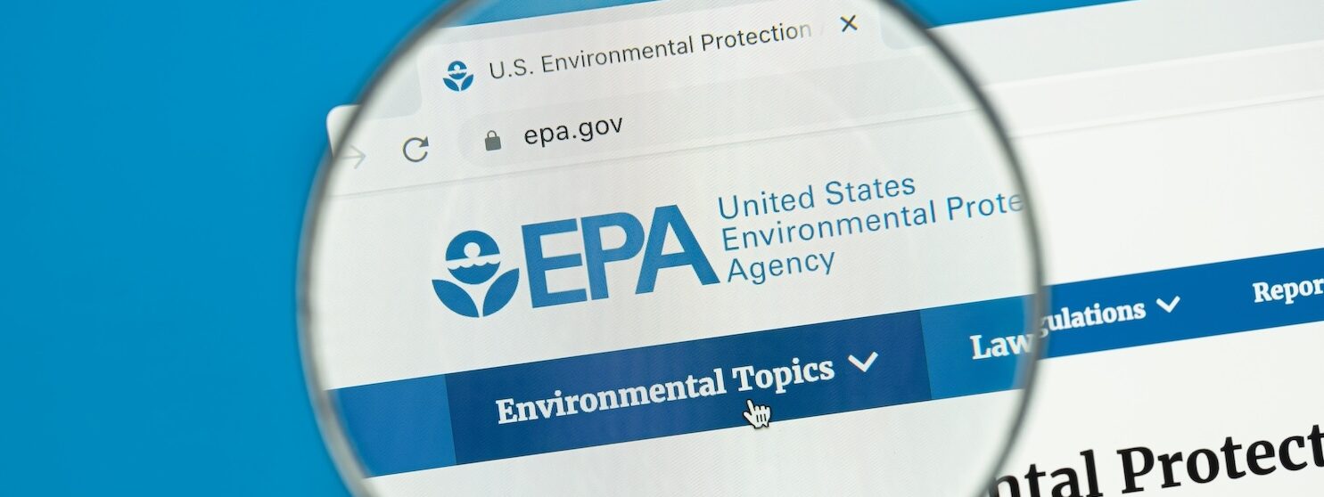 US Environmental Protection Agency (EPA) website.
